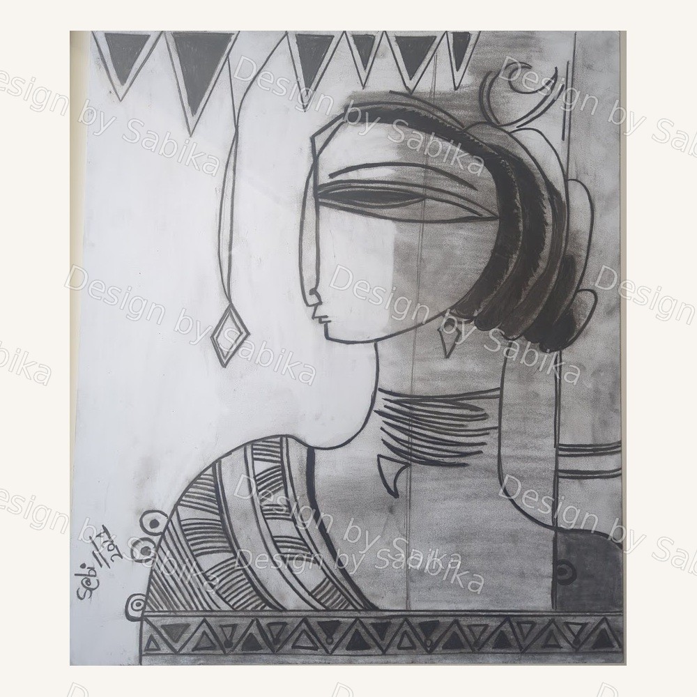 Innocence — Abstract Canvas Art by Design by Sabika